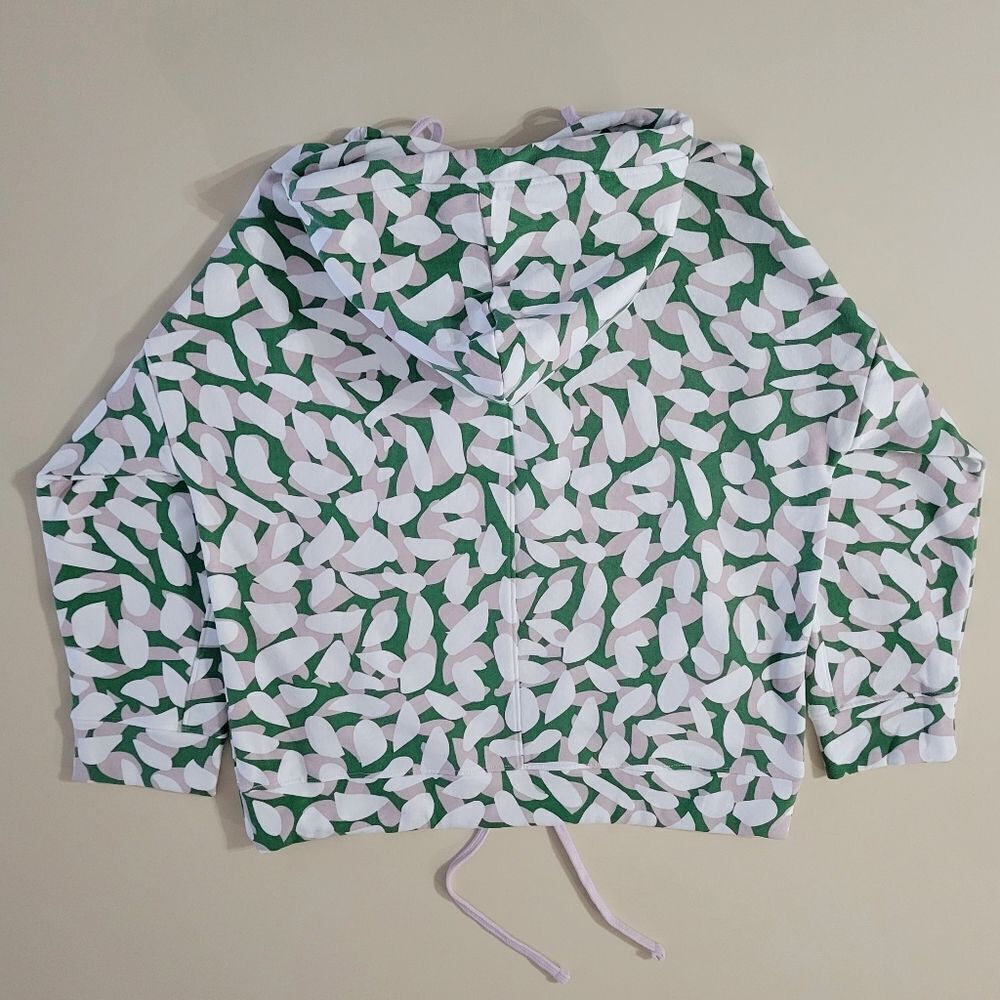 SKFK Skunkfunk Adi Big Petals Pink Green Hoodie - Picture 14 of 16
